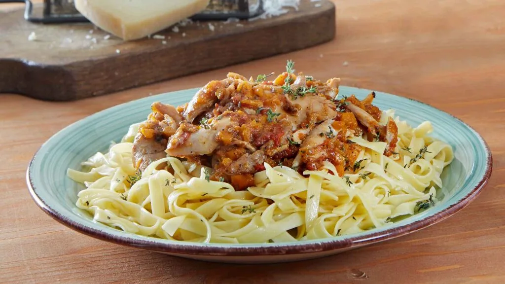 Κοτόπουλο με χυλοπίτες