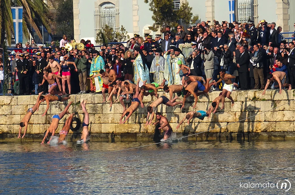 Ο εορτασμός των Θεοφανείων 2025 στην Καλαμάτα