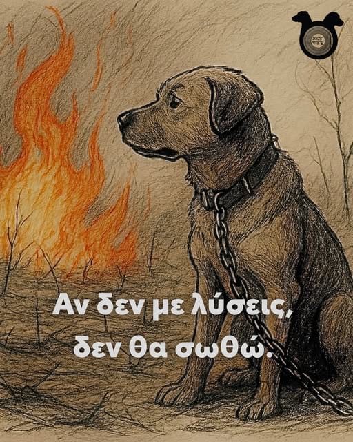 Η σιωπηλή κραυγή ενός σκύλου που δεν θα μάθουμε ποτέ το όνομά του