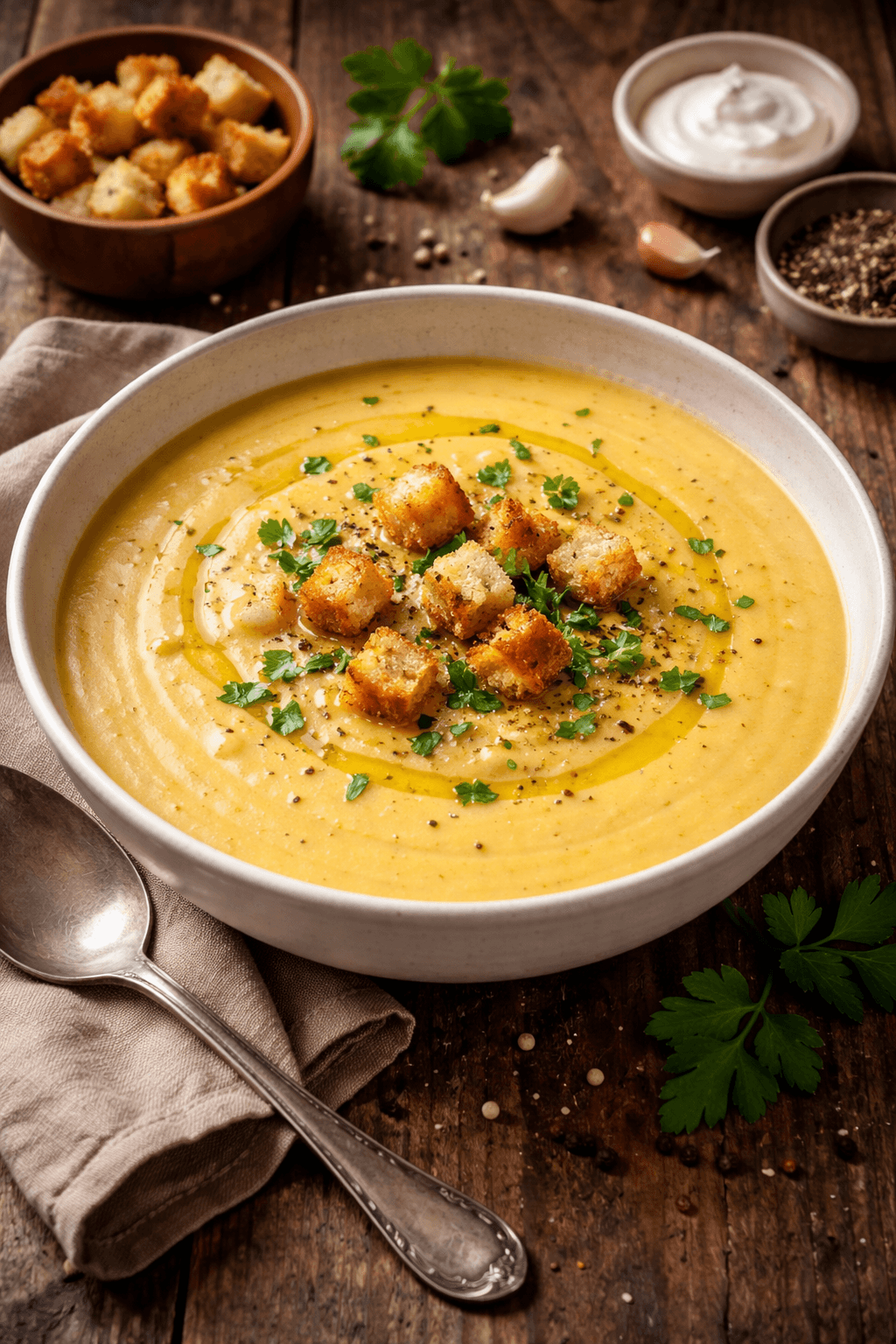 Σούπα Βελουτέ: Η πιο εύκολη και κρεμώδης σούπα για κάθε εποχή