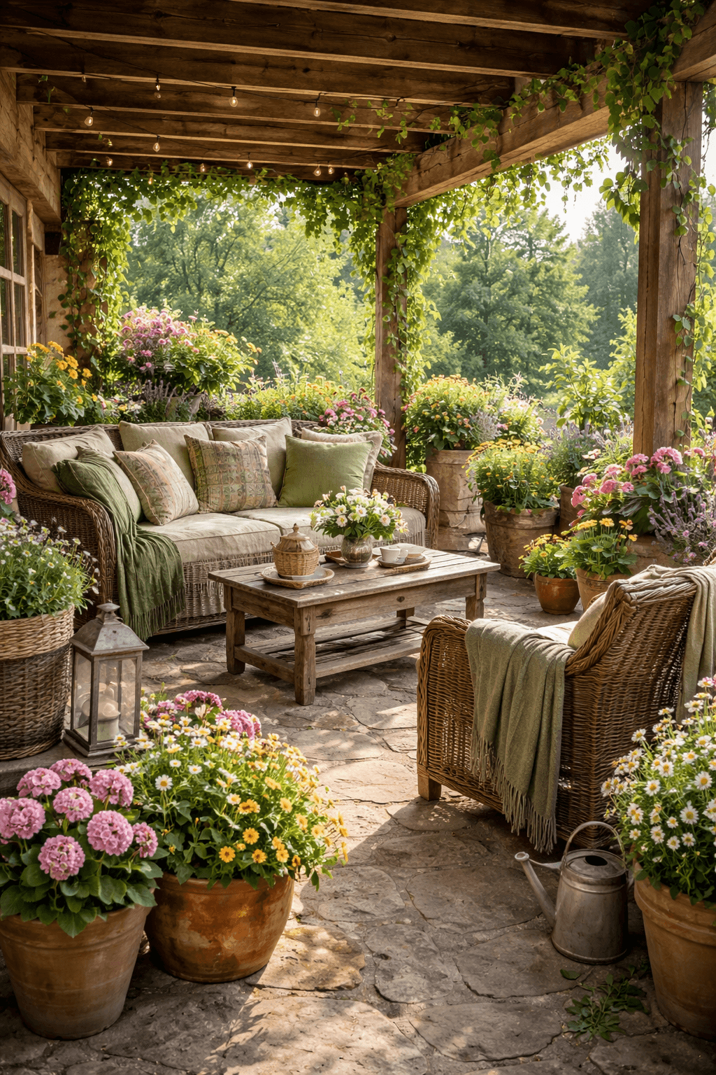 Country Rustic Βεράντα