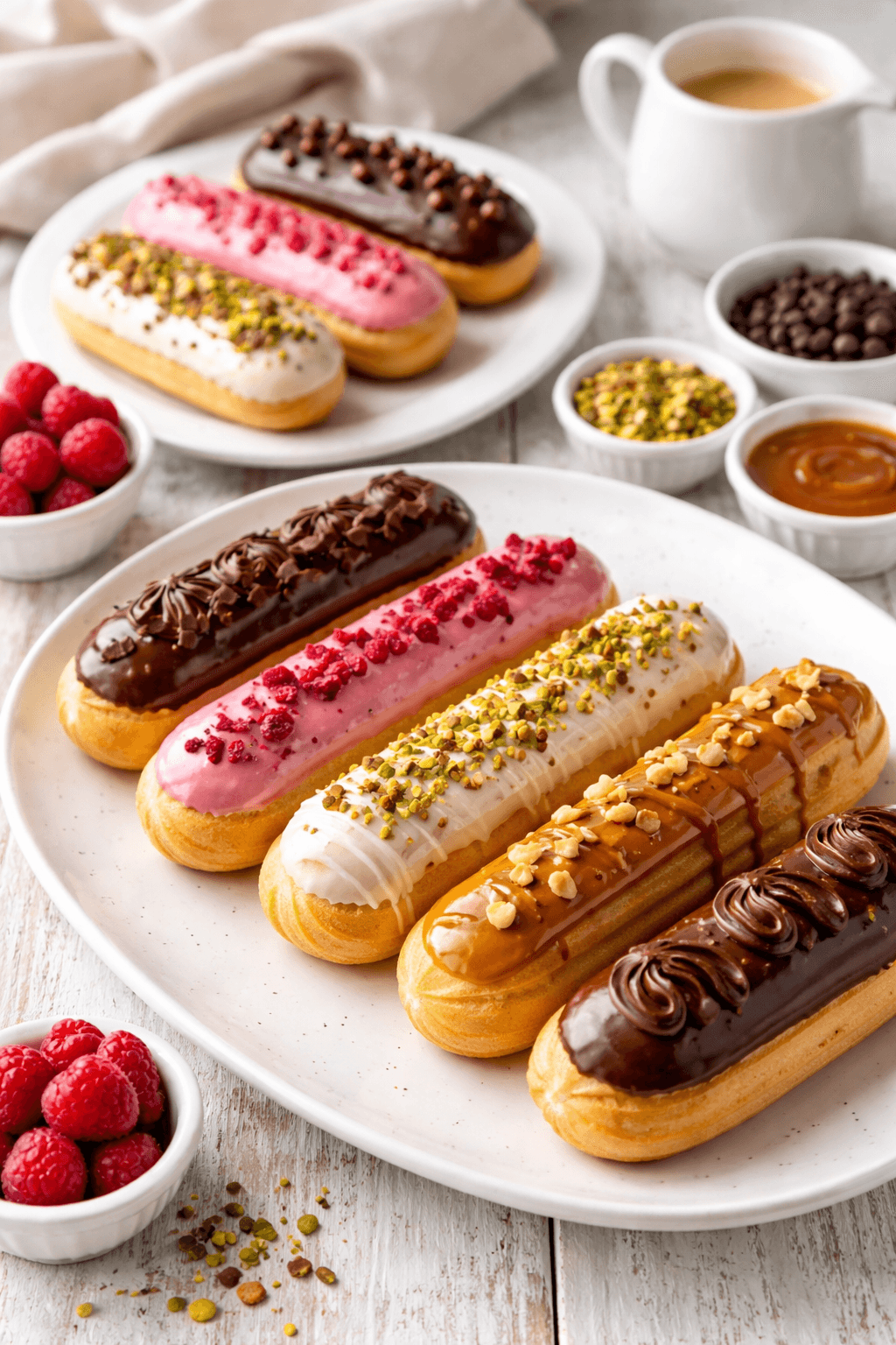 Απολαυστικά Εκλερ: 5 Σούπερ Συνταγές για Σπιτικά Γλυκά