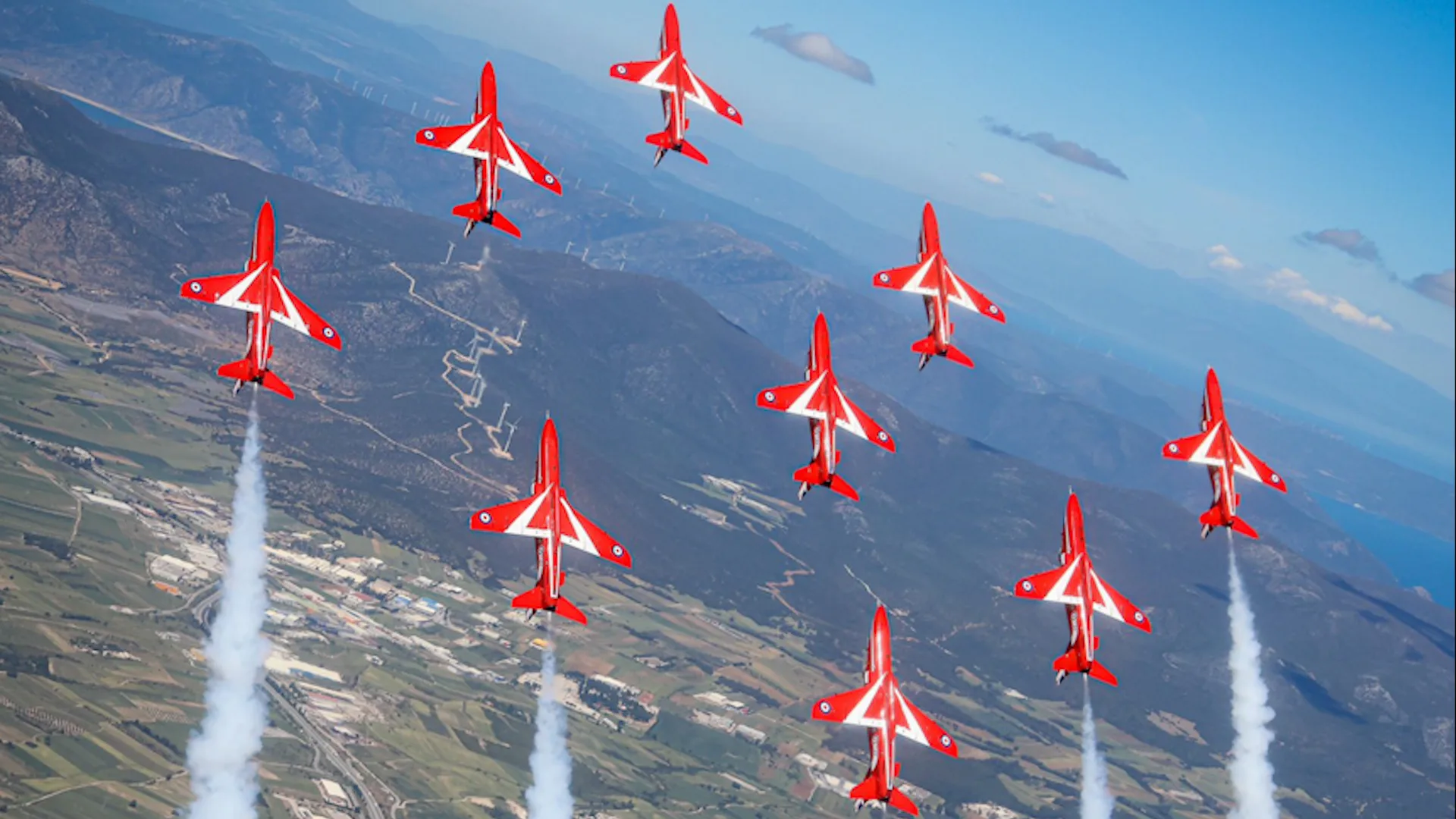 Red Arrows στην Ελλάδα