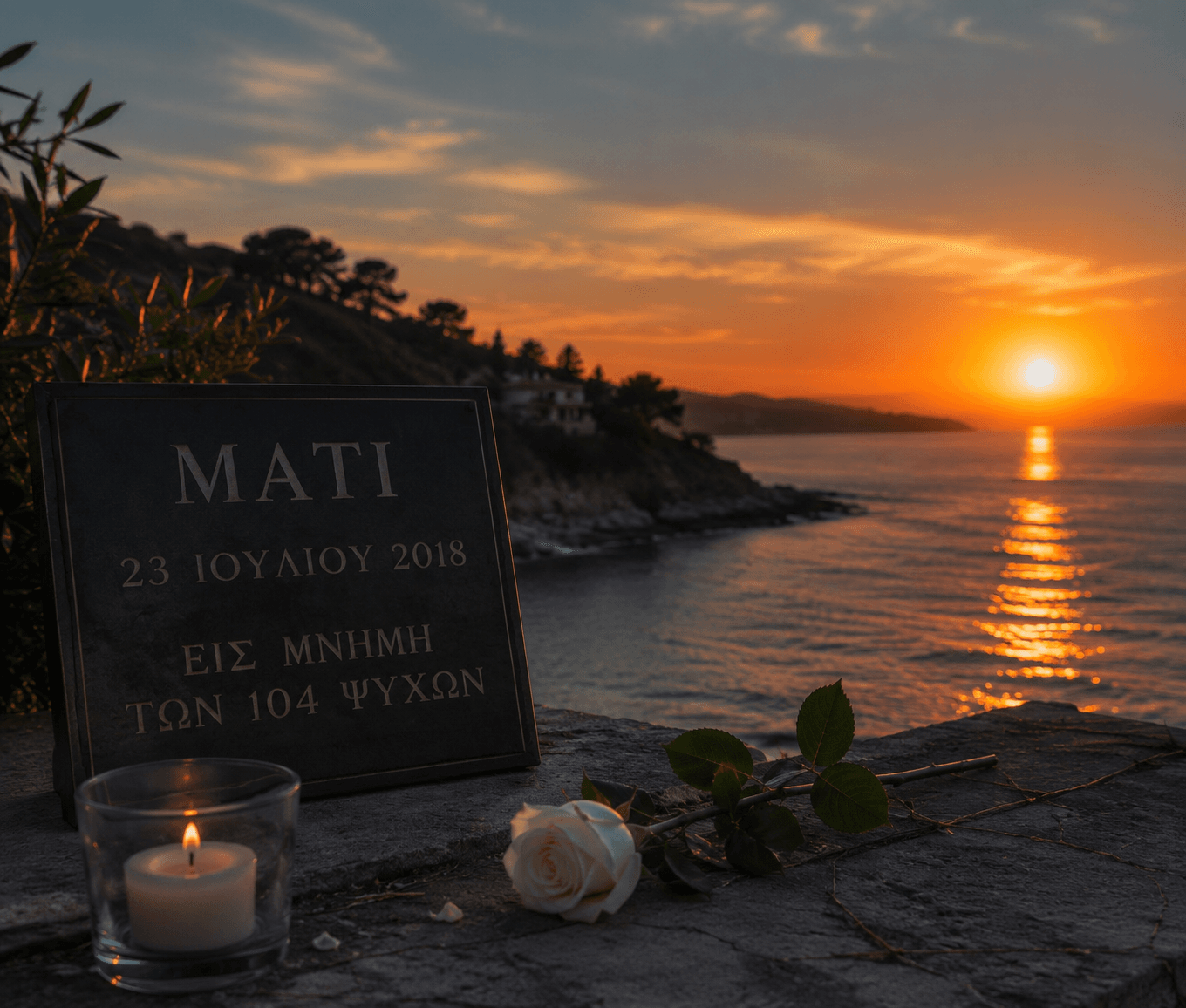 Μάτι: 23 Ιουλίου 2018 – Εις Μνήμη των 104 Ψυχών