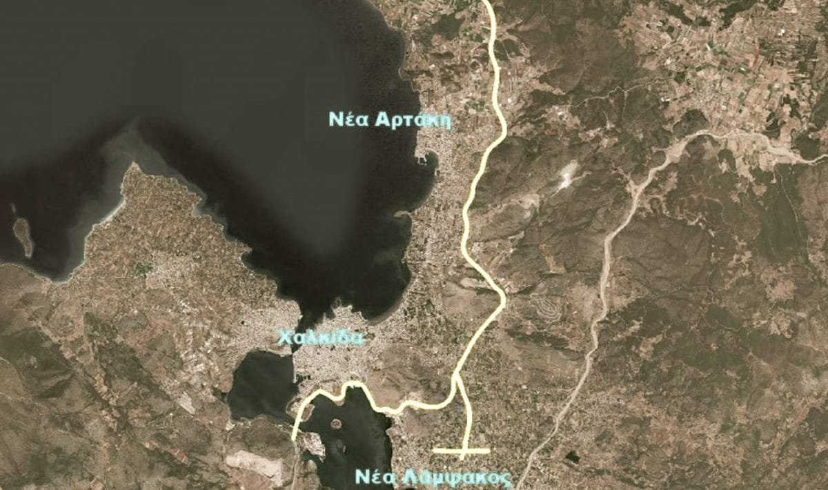 Η νέα Παράκαμψη Χαλκίδας αλλάζει την Εύβοια