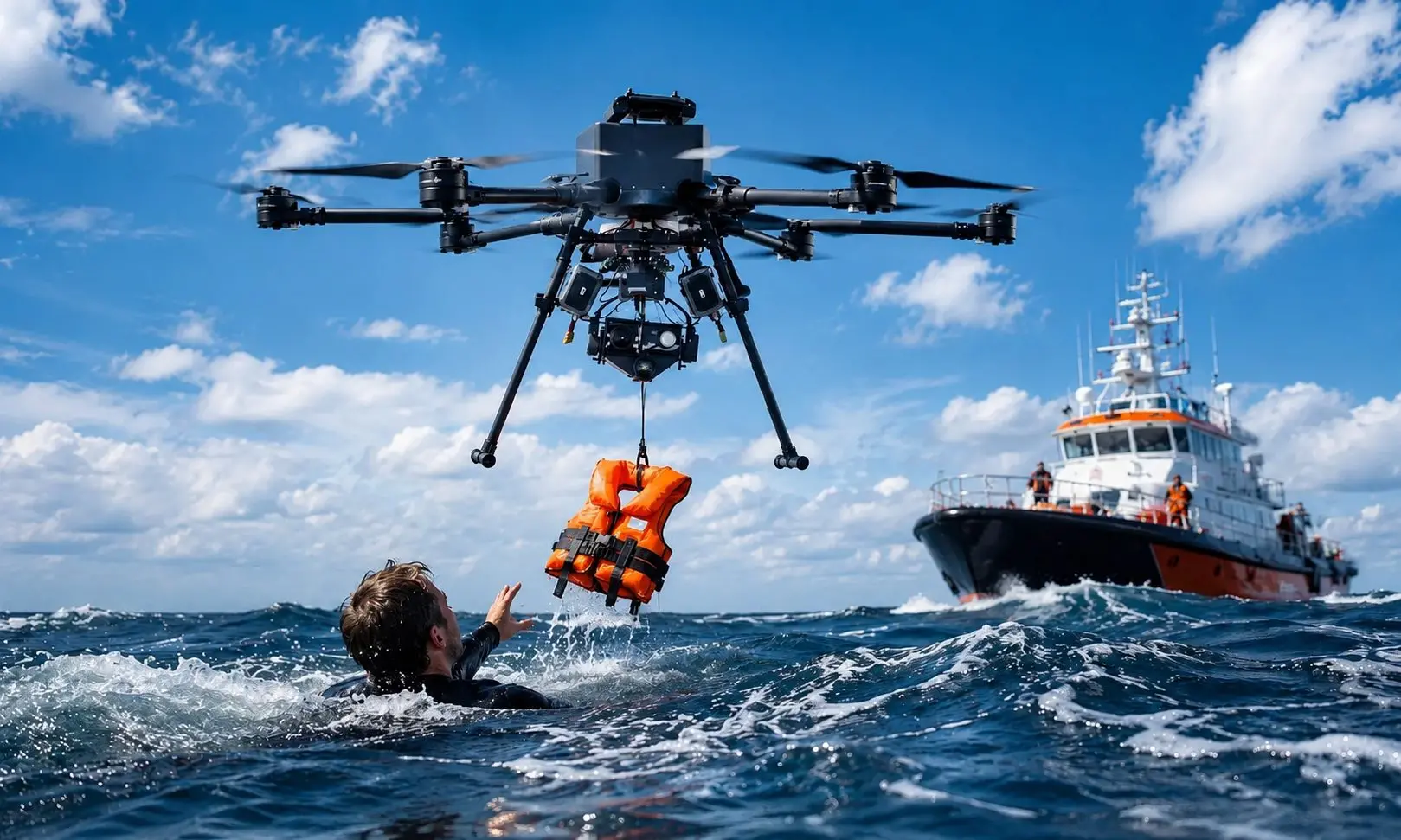 Drones διάσωσης: Ελληνική καινοτομία που σώζει ζωές